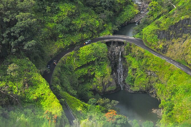 Road to Hana Rainforest, Black Sand Beach, Waterfalls & Lunch - Marveling at Waterfalls and Scenic Vistas