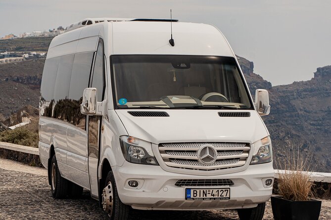Santorini Island Private Transfers From and To Airport/Port - Inclusions and Amenities