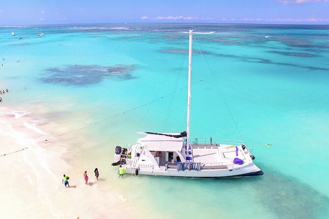 Shared 8 Hours Party Boat Saona and Natural Pool From Bayahibe - Highlights of the Experience
