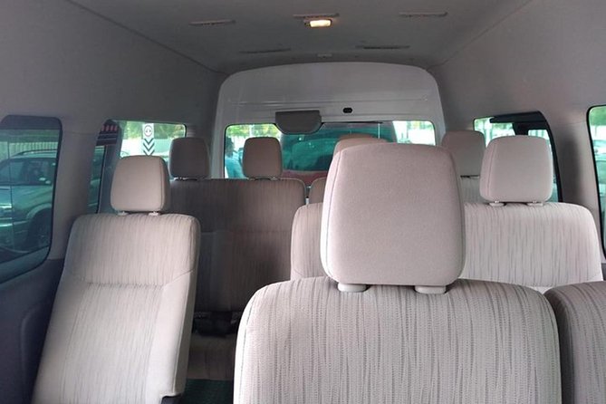 Shared Round Trip Transfer VAN Airport-Ferry Dock Isla Mujeres-Airport With Ferry Tickets - Availability Details