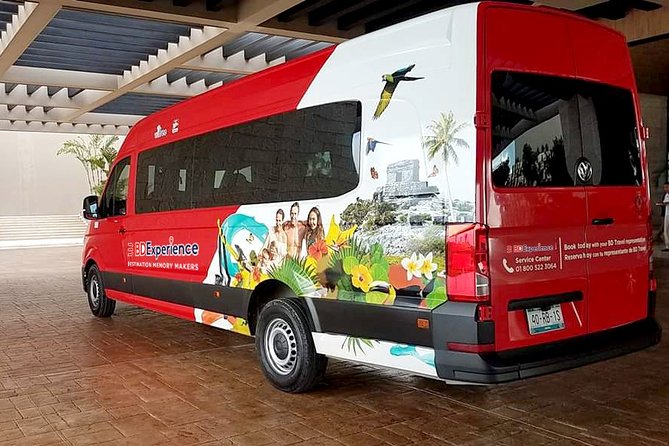 Shared Round Trip Transfer VAN Airport-Hotel-Airport Hotels Akumal - Booking and Confirmation Details