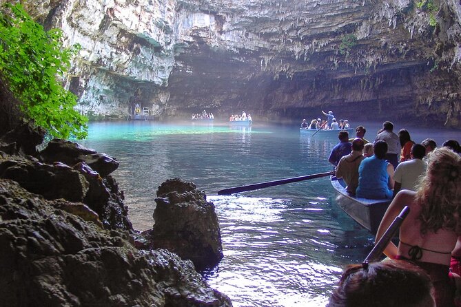 Shore Excursion: Melissani Lake and Myrtos Beach With Swim Stop - Visiting Melissani Lake
