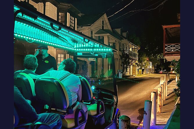 St. Augustine: Ghost Tour on Premium Electric Golf Cart - Exploring the Historic Old City Gates