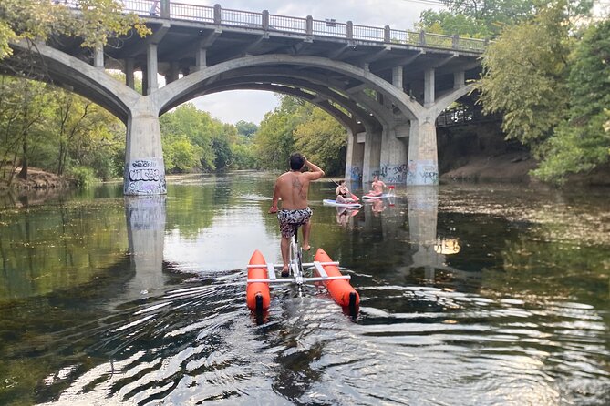 Water Bike Downtown Austin - Inclusions and Amenities Provided