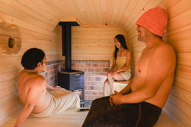 Wood Burning Sauna With Bus Dwelling Aesthetic - Exploring the Surrounding Area