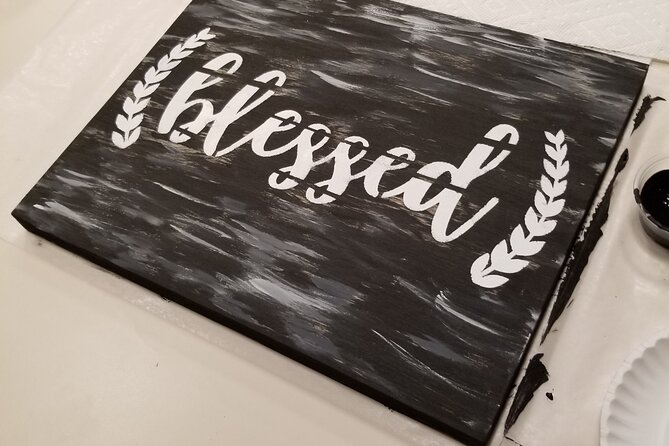 Wood Sign Painting Class - Booking Process