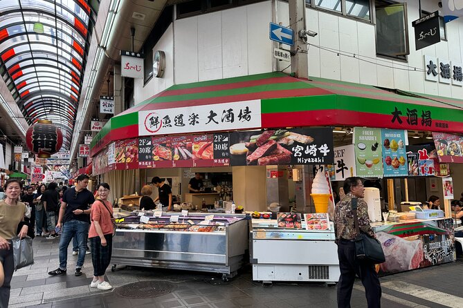 1 Hour Food Tour at the Kuromon Market in Osaka - Accessibility and Convenience