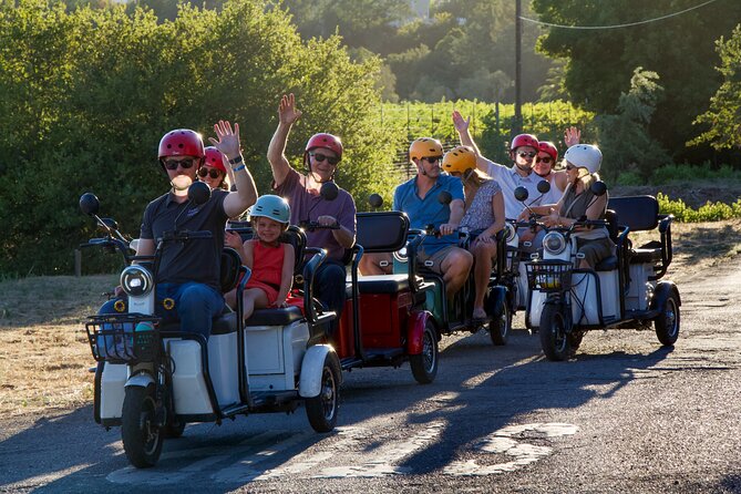 3 Hour Electric Trike Sunset Tour at Sonoma - Booking and Cancellation Policies