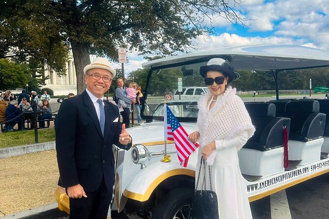 American History and DC Monuments Tour by Covered Vintage Car - Vintage Car Sightseeing Adventure