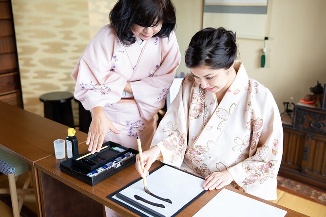 Calligraphy Experience With Simple Kimono in Okinawa - Accessibility and Participation Details