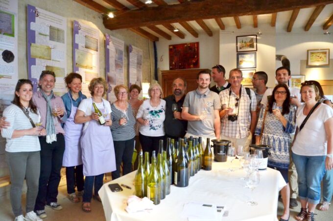Chablis Clotilde Davenne Visit and Tasting in English - Navigating to Domaine