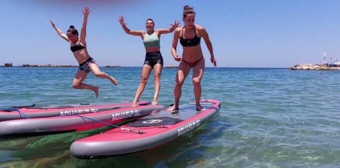 Chania: Morning or Sunset Stand-up Paddleboard Pilates - Positive Customer Feedback