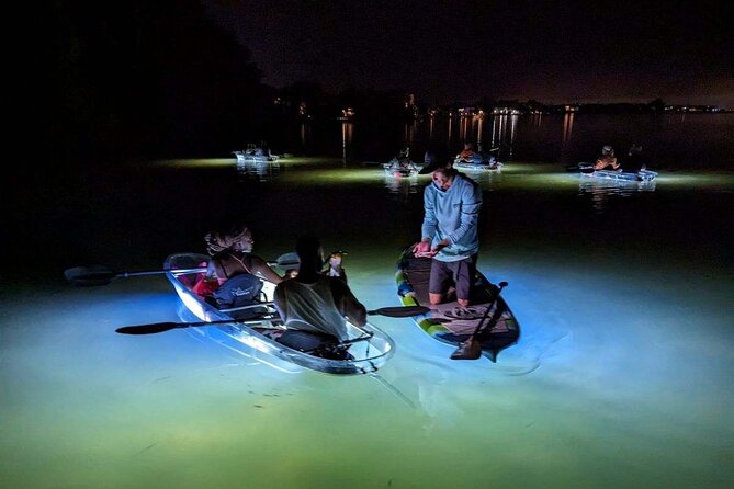 Clear Kayak LED Night Glass Bottom Tour - Sarasota - Booking and Cancellation Policy