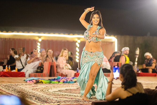 Dubai Desert Safari With Live Show, BBQ Dinner, Camel Ride & Sand Board Options - Booking Information