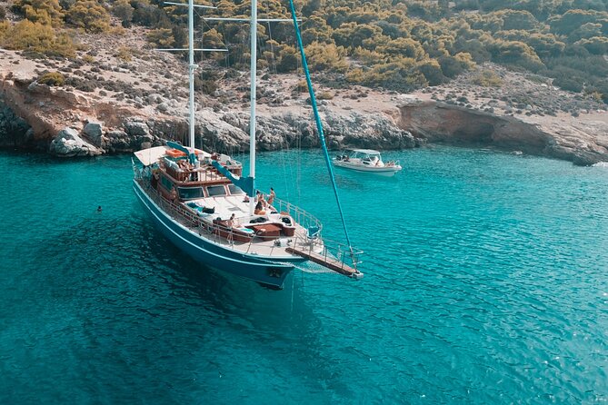 Full Day Sailing Tour From Athens to Agistri Moni and Aegina - Discovering Moni Island
