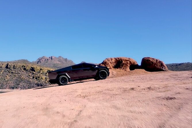 Goldfield, Ghost Town, Bulldog Canyon, Tesla Cyber Truck Tour - Included Amenities and Accessibility