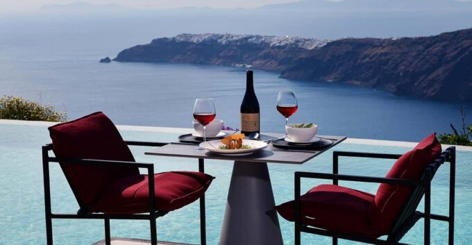 Imerovigli: Premium Wine Tasting With Caldera and Sea Views - Historical Facts and Production Insights