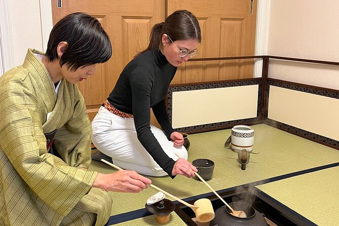 Japanese Tea Ceremony at Private Home in Yokohama, Suburban Tokyo - The Significance of Matcha and Wagashi