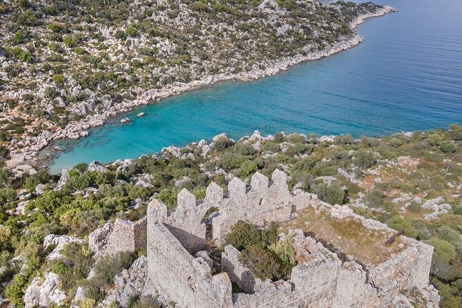 Kalkan: Day Trip to Demre, Myra and Kekova Island - Kekova Island and Sunken Ruins