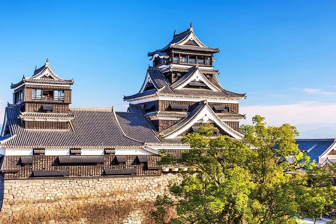 Kumamoto Castle Kusasenri Aso Crater and Aso Boys Scenic Train - Exploring Kumamoto Castle