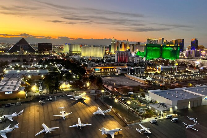 Las Vegas Helicopter Night Flight and Optional VIP Transportation - Helicopter Flight Details