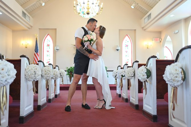 Las Vegas Wedding at A Special Memory Wedding Chapel - Ceremony and Personalization Options