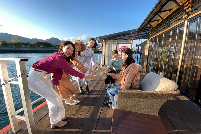 Lunch Cruise on HANAIKADA (Raft-Type Boat) With Scenic View of Miyajima - Drink Options and All-You-Can-Drink