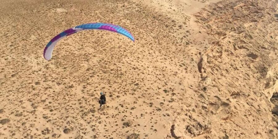 Marrakech: Paragliding, Camel Ride, and Berber Camp Tour