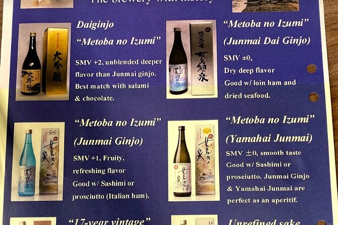 Matsumoto Sake Tasting Walking Tour in Nagano - Exploring Matsumotos Food Culture