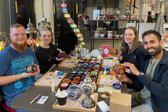 Mosaic Art Classes Orange County: Turkish Lamp Workshop - Unique Features of the Mosaic Art Classes