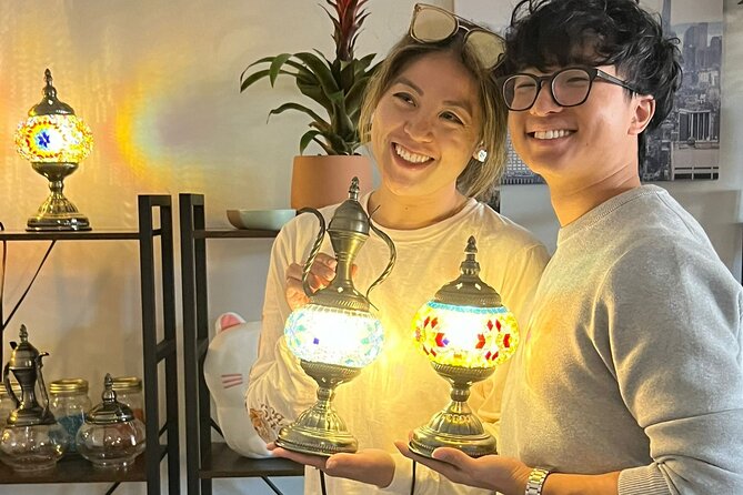 Mosaic Lamp Workshop - What to Expect During the Workshop