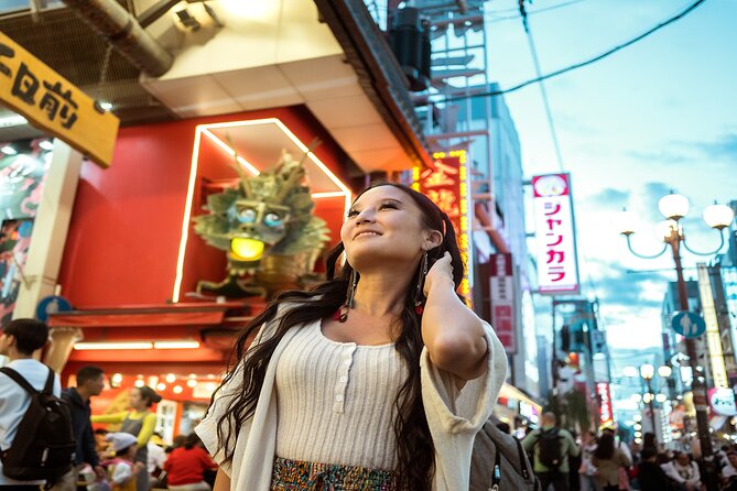 Osaka by Night and Day Photo Shoot - Reviewing the Edited Images and Video