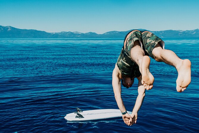 Private Wakesurf/Wakeboard Boat Charter Lake Tahoe - Exploring Lake Tahoes Stunning Scenery
