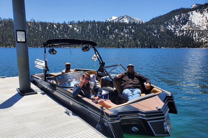 Private Watersports Boat Ride Lake Tahoe (11 Guests) - Group Size Limitations