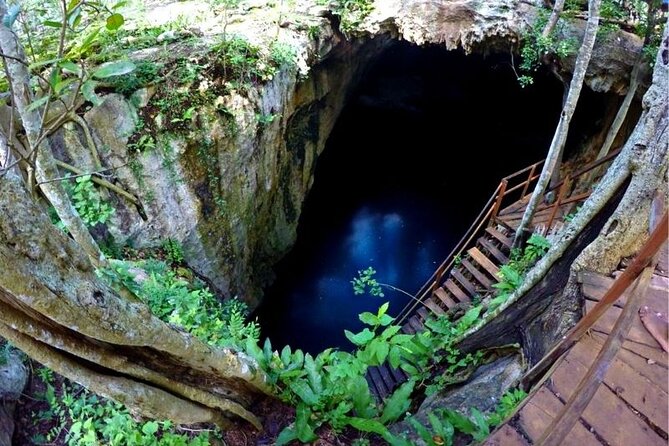 Progreso Mayapan and Swim Cenote Excursion - Enjoying Nayah Cenote