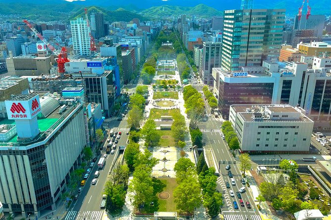 Sapporo Afternoon Walking Tour 2h 30mins - Savoring Local Cuisine and Refreshments