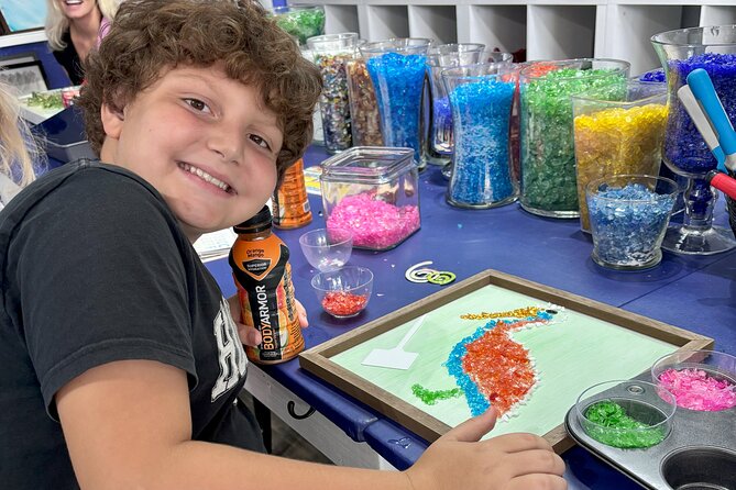 Siesta Key Glass Artwork Class - Participant Reviews