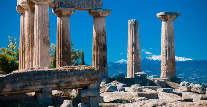 The Apostle Paul's Missionary Journey in Athens and Corinth - Acrocorinth and Corinth