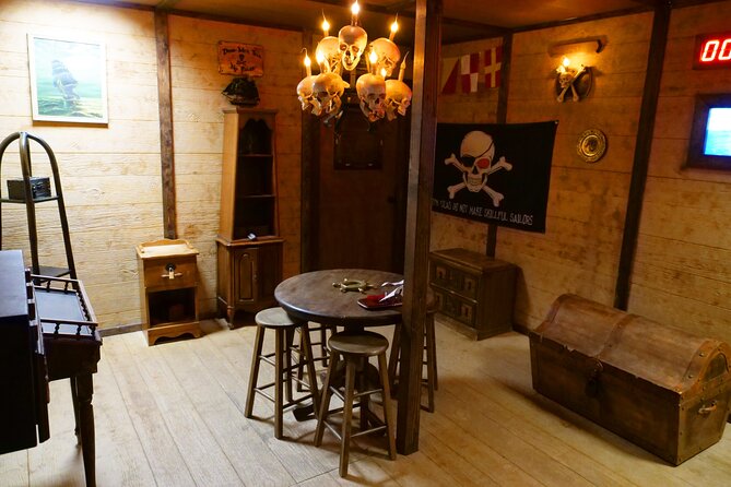 The Pirate Adventure Escape Room - Flexible Booking and Cancellation Options