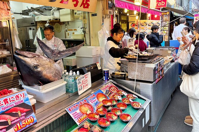 Tokyo Tsukiji Fish Market Street Food Tour - Exploring the Tsukiji Fish Market