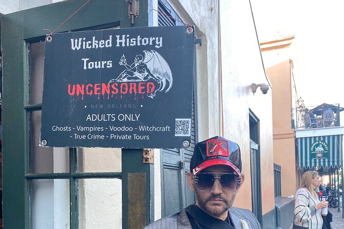 True Crime, Whores and Gore FQ Walking Tour - Explore the Dark Side of New Orleans