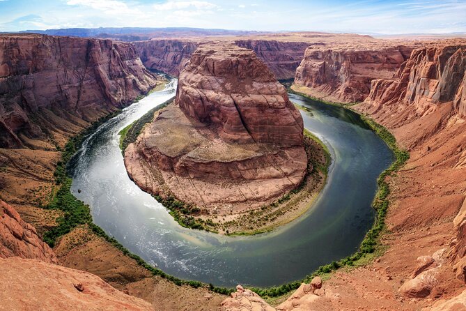 Upper Antelope Canyon, Horseshoe Bend From Vegas, Lunch, Freewifi - Admiring Horseshoe Bend