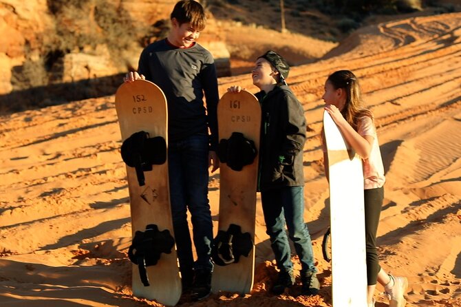 UTV Dune Cruise and Surf at Coral Pink Sand Dunes - Sunset Tours