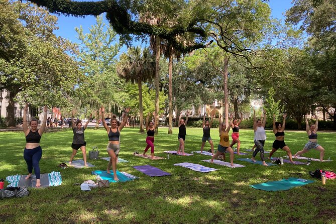 Yoga in Forsyth Park - Booking Information