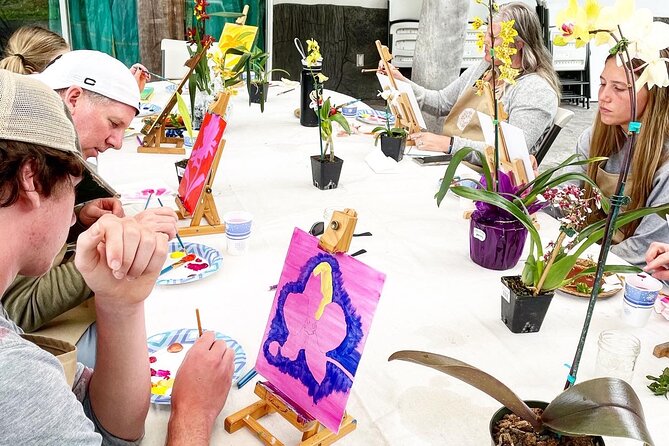 3-Hour Cup N Canvas Painting Party - Cherishing the Masterpieces Created