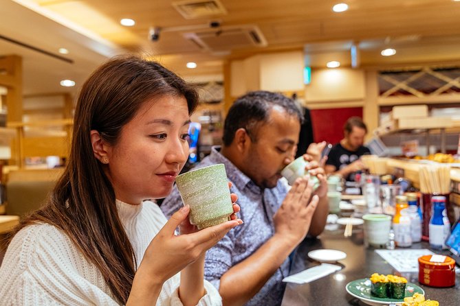 A Taste of Tokyo: Sake & Sushi Private Tour - Indulging in Sushi