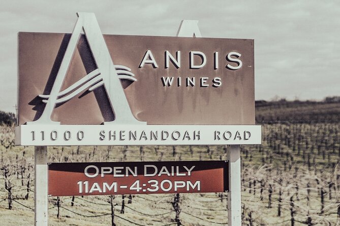 Amador County Self-Guided Wine Tour - Exploring Amador Countys Wine Region