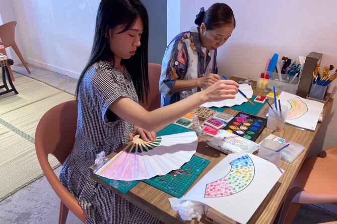 Art Japanese Fan Painting Experience in Tokyo Asakusa - Booking and Cancellation