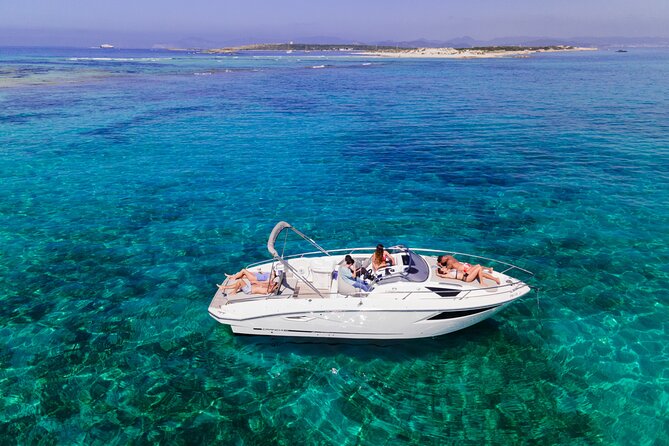 Cranchi E30 Private Boat for 10 Pax for 8 Hours in Ibiza - The Sum Up