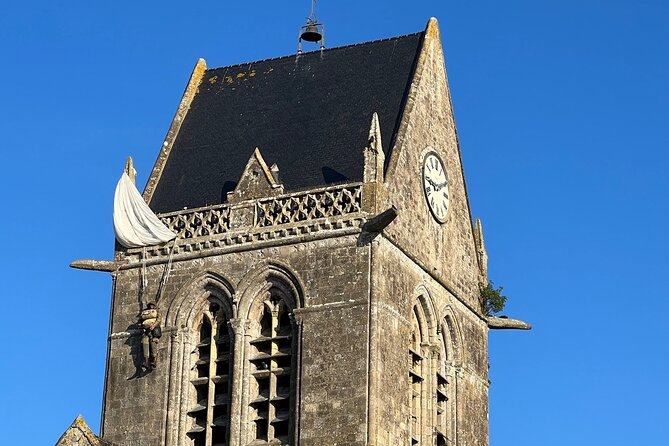 D-Day Sainte Mère Eglise - Small Group From Caen Aboard a Van - Booking and Confirmation